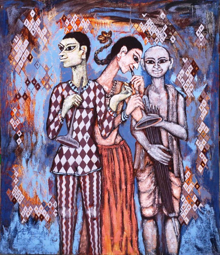 Festival_Oil On canvas_36X42 Inches_014