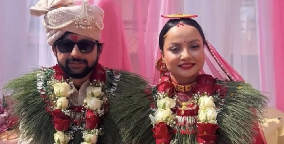 Actress Namrata Sapkota gets married, husband’s name kept secret