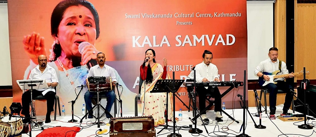 Indian Embassy in Kathmandu Pays Tribute to Late Asha Bhosle